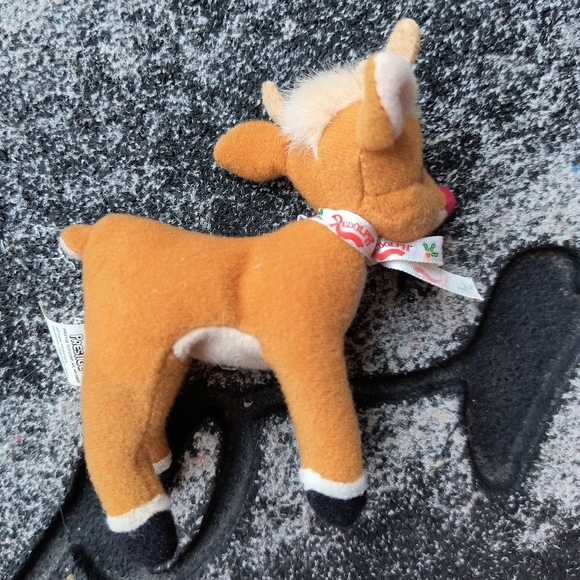 the Red-Nosed Reindeer Plush Toy - Picture 5 of 8